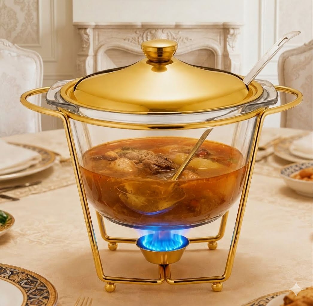 G8A - Glass Soup Tureen