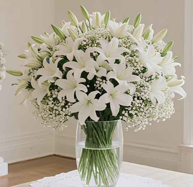 FZ3 - White Lilies