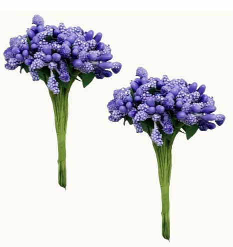 FB5 - Purple Berry Stems