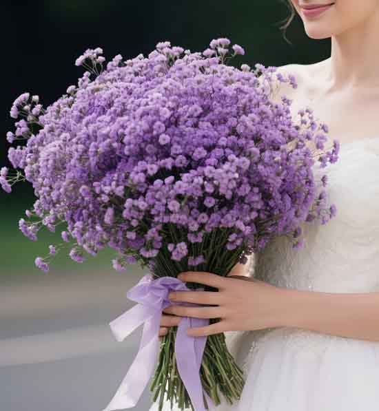 FW1 - Purple Baby's Breath
